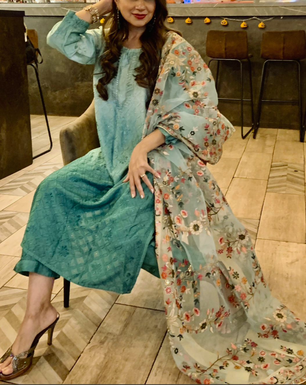 MASNAVI ORGANZA DUPATTA