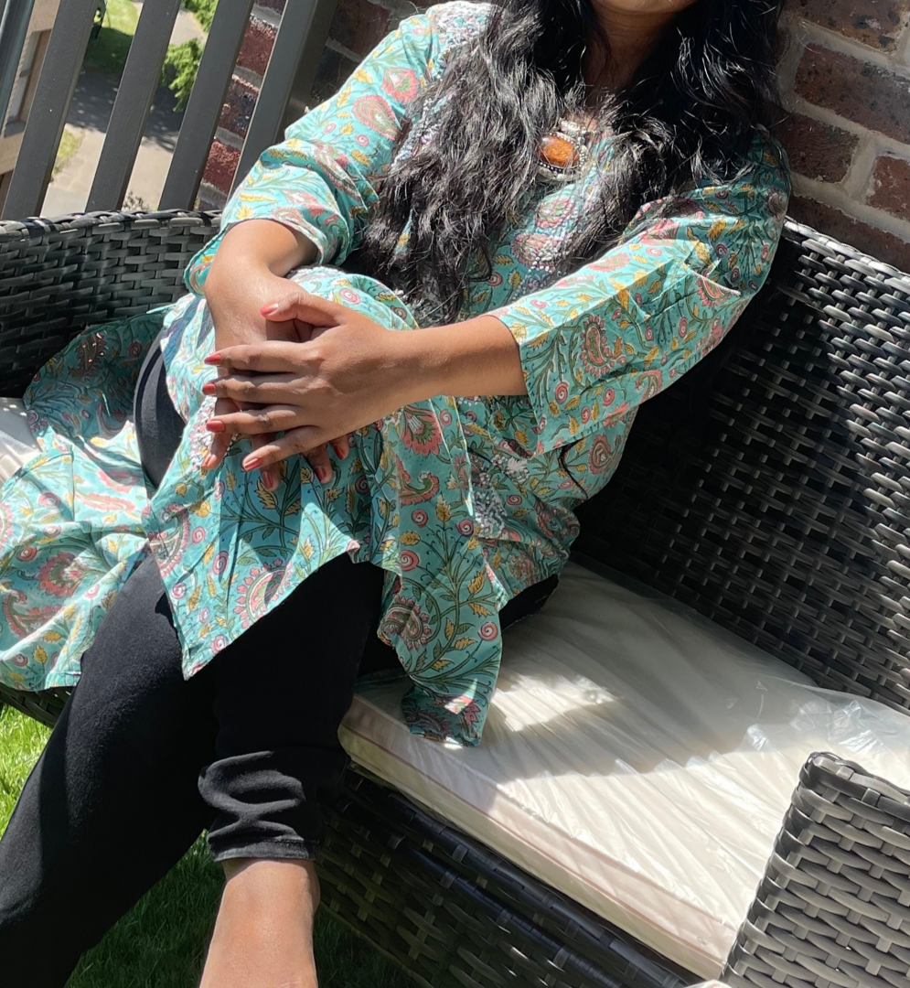 Masnavi sukoon cotton kurtis