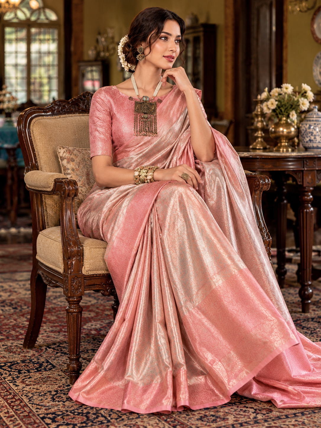 Kanji designer saree