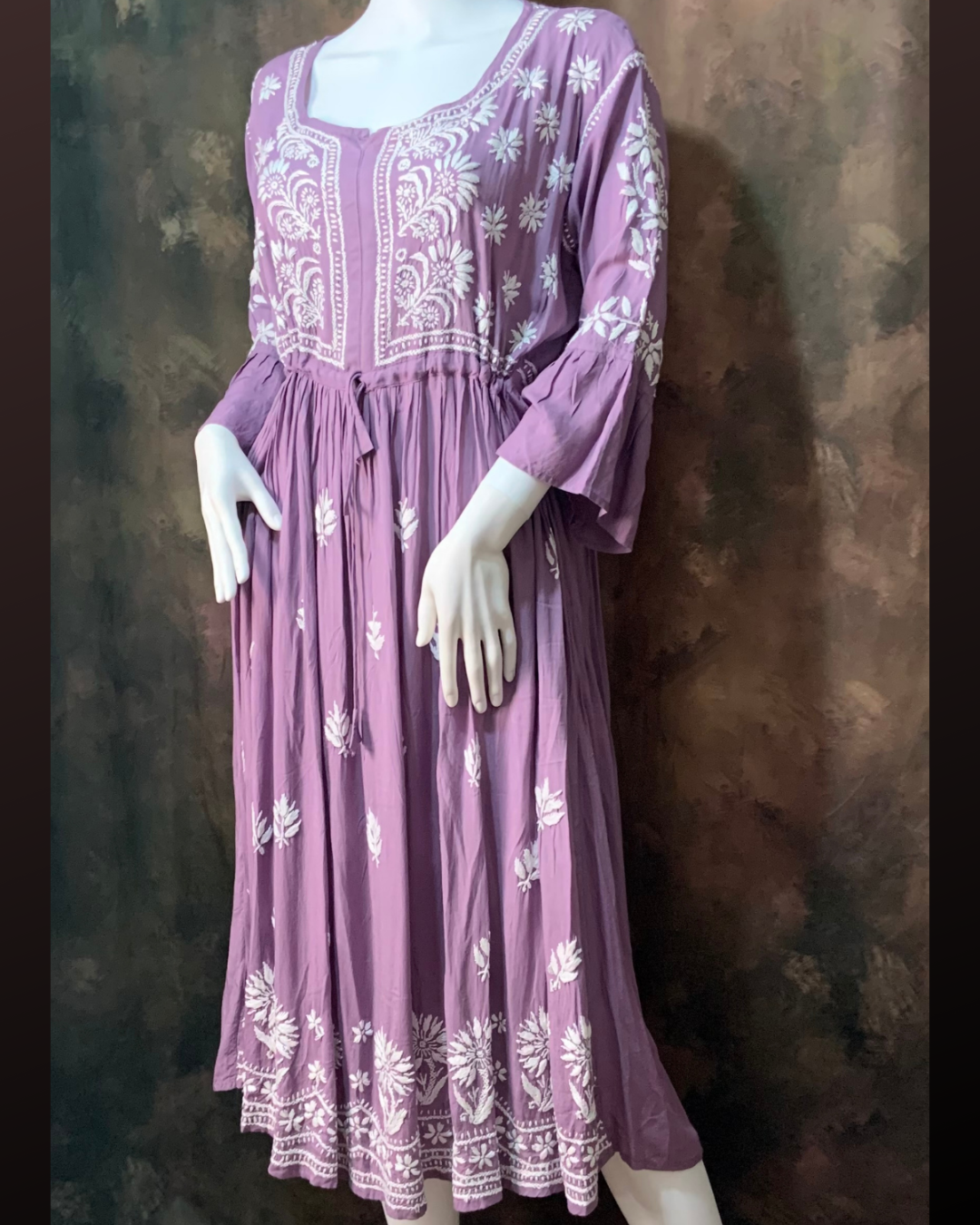freya longline frock lilac