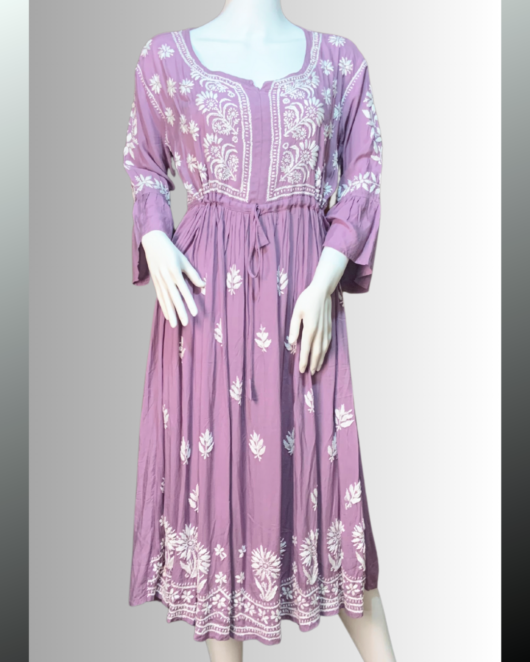 freya longline frock lilac
