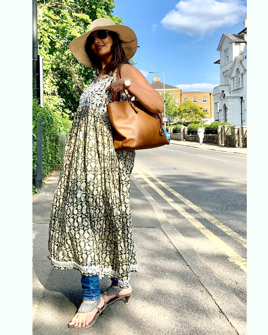 Masnavi gaze summer dress