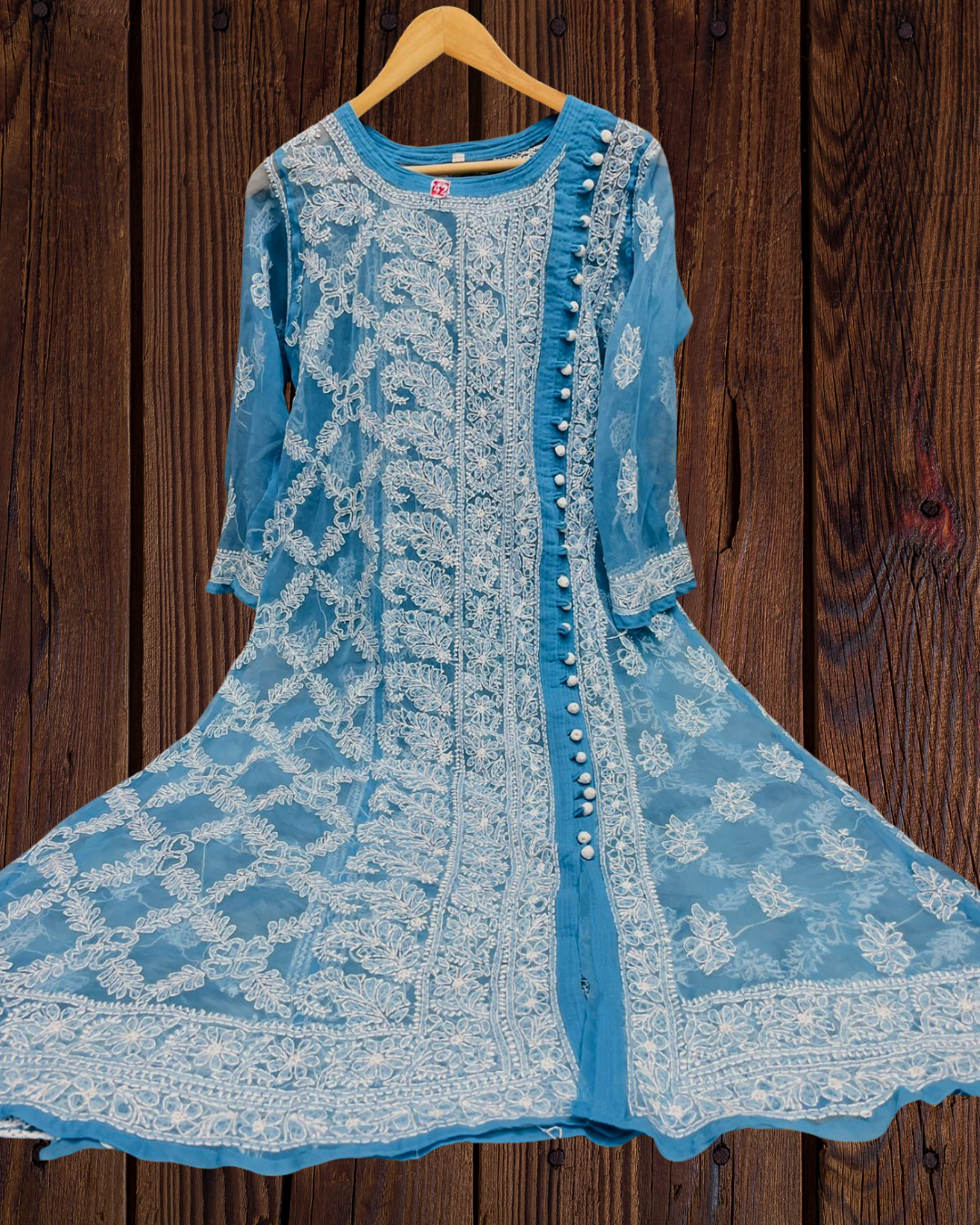 Maheroo kurti/top Powder blue