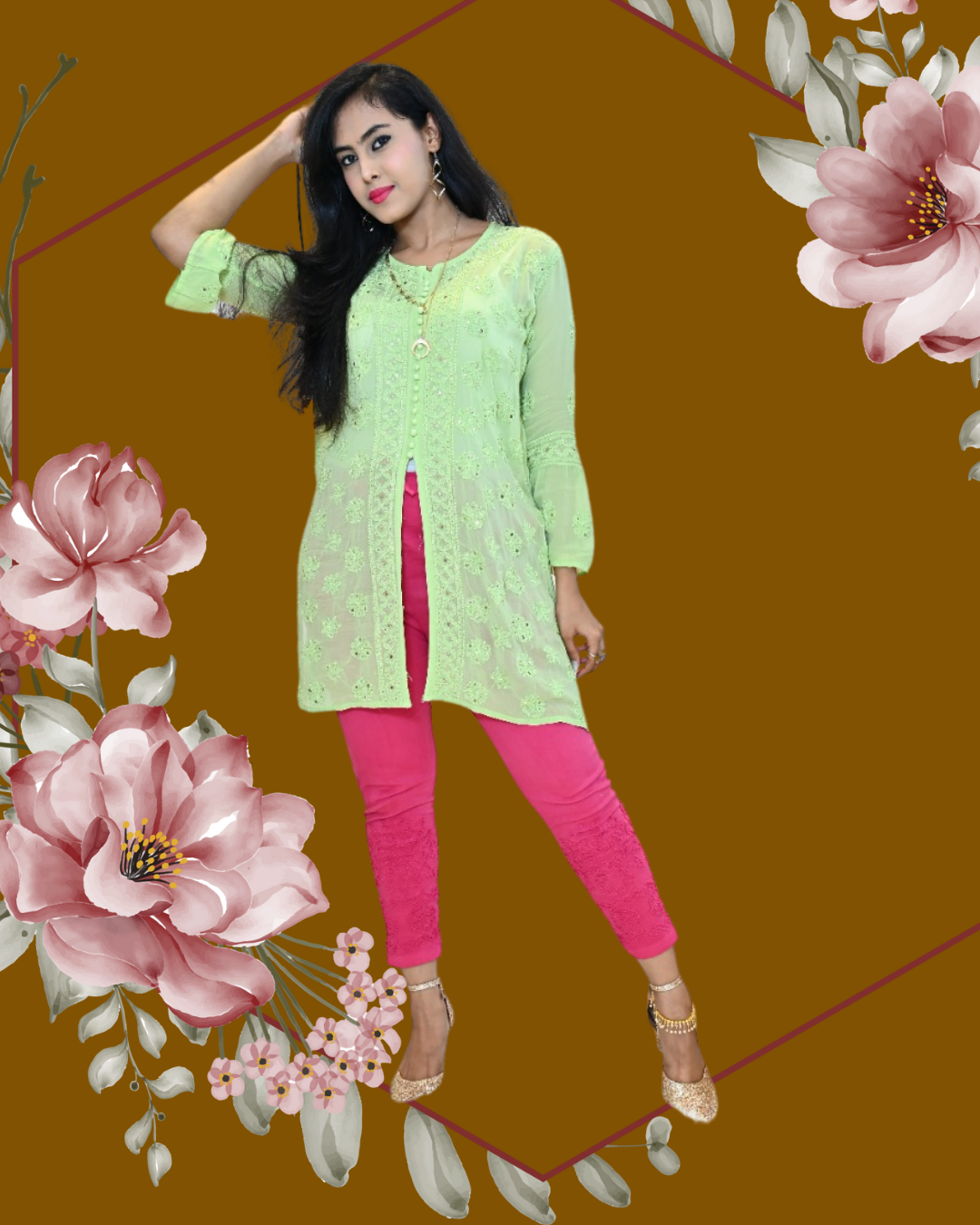 Masnavi Hebe stretch pant