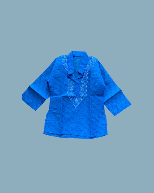 Wow kurta/ top baby boy blue