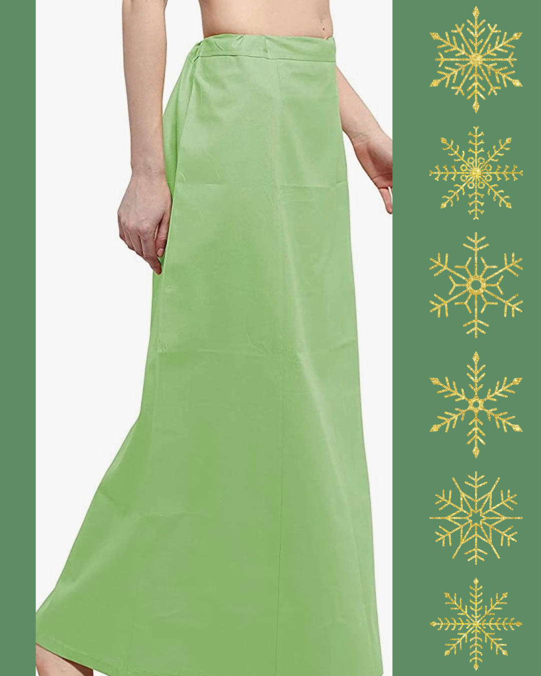 Saya Petticoat Pastel green