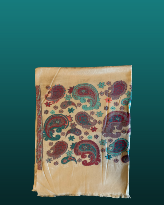 Pashmina scarf/ Beige