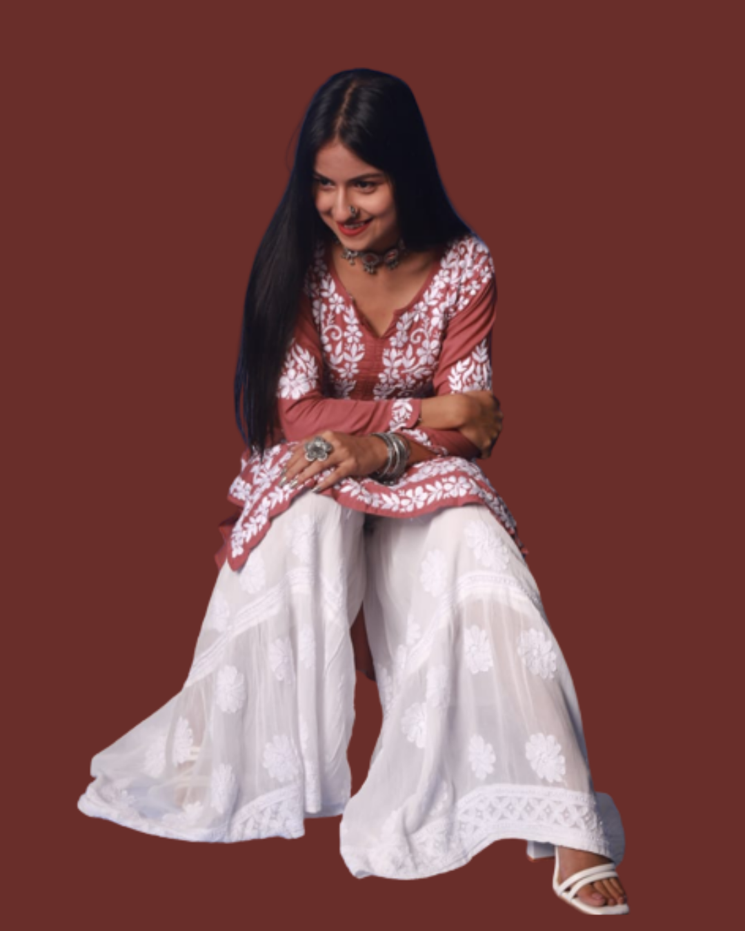 masnavi adaa chikankari modal