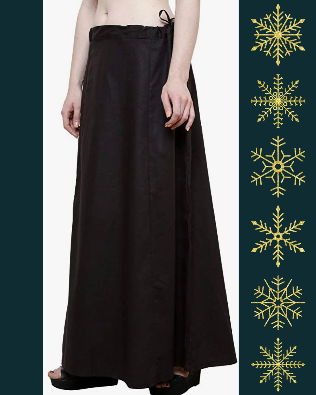 Saya Petticoat Black