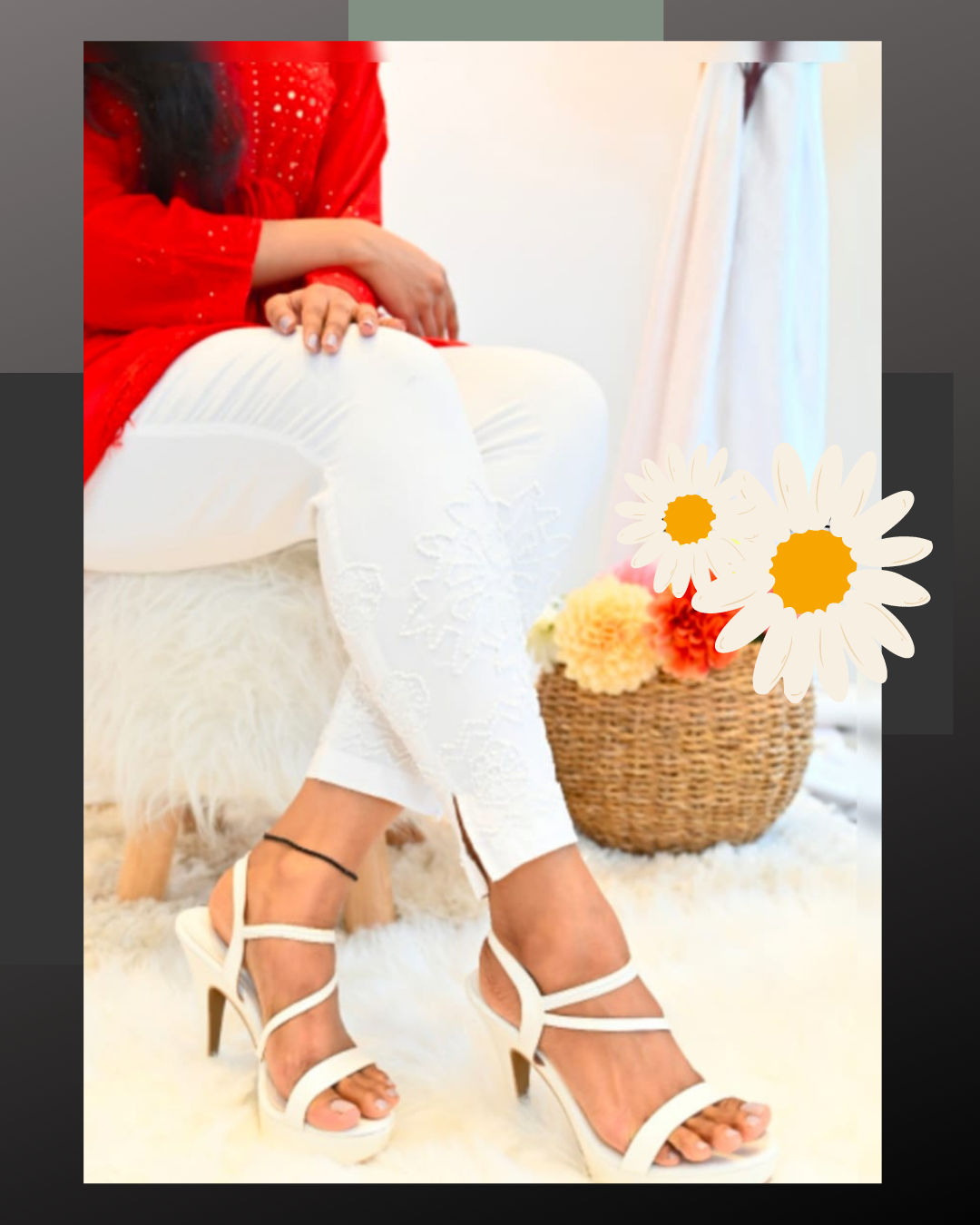 Masnavi hebe stretch pant
