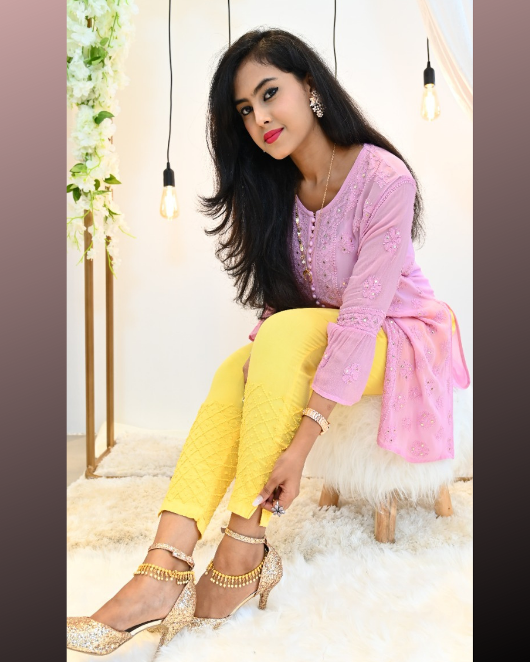 Masnavi hebe stretch pant
