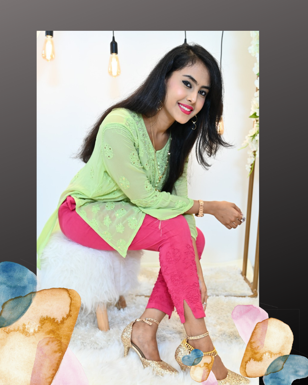 Masnavi Hebe stretch pant