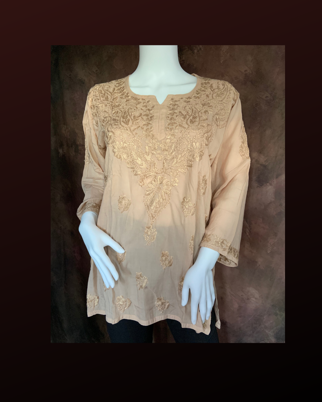 Rosa maslin short top/beige
