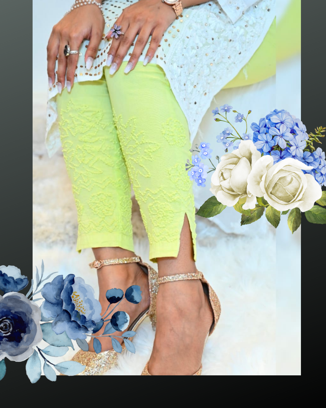 Masnavi Hebe stretch pants