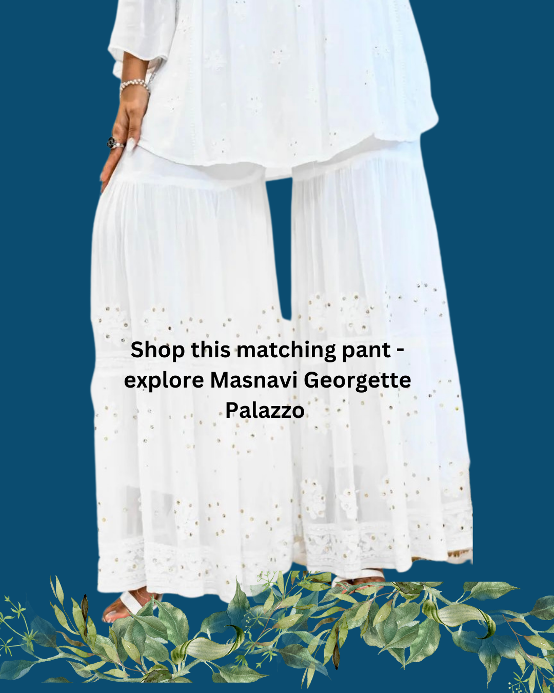 Pariza Geogette Short tops/White