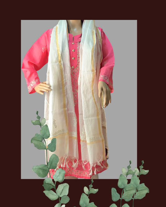 Masnavi chanderi dupatta
