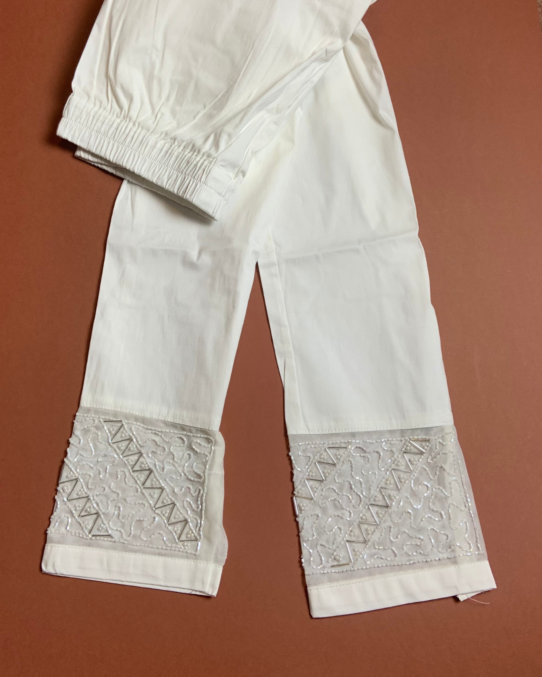 Lace stretch pant