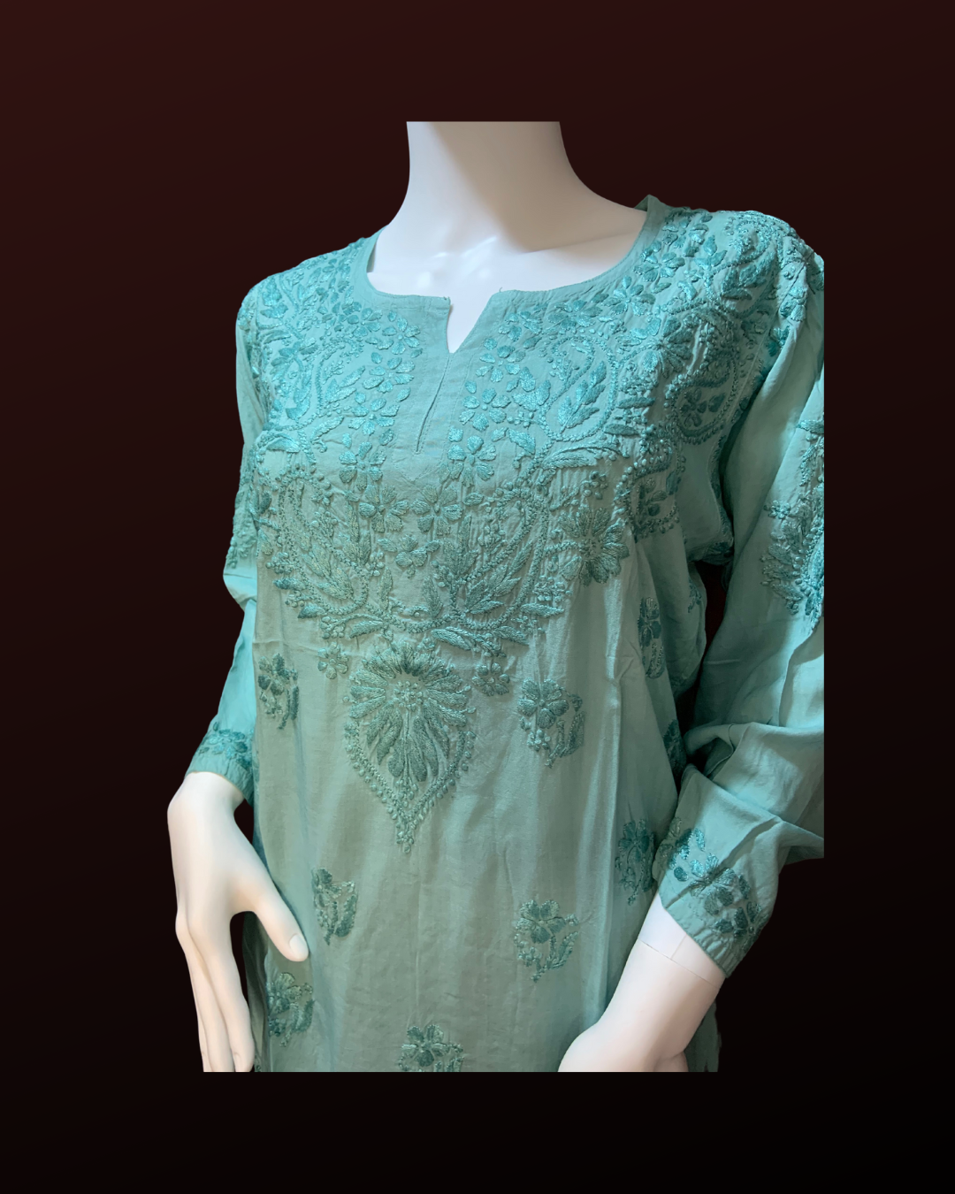 Rosa maslin short top/Green