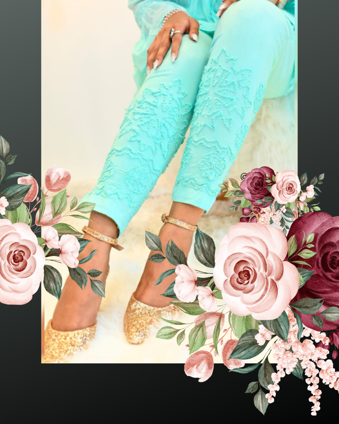 Masnavi Hebe stretch pant
