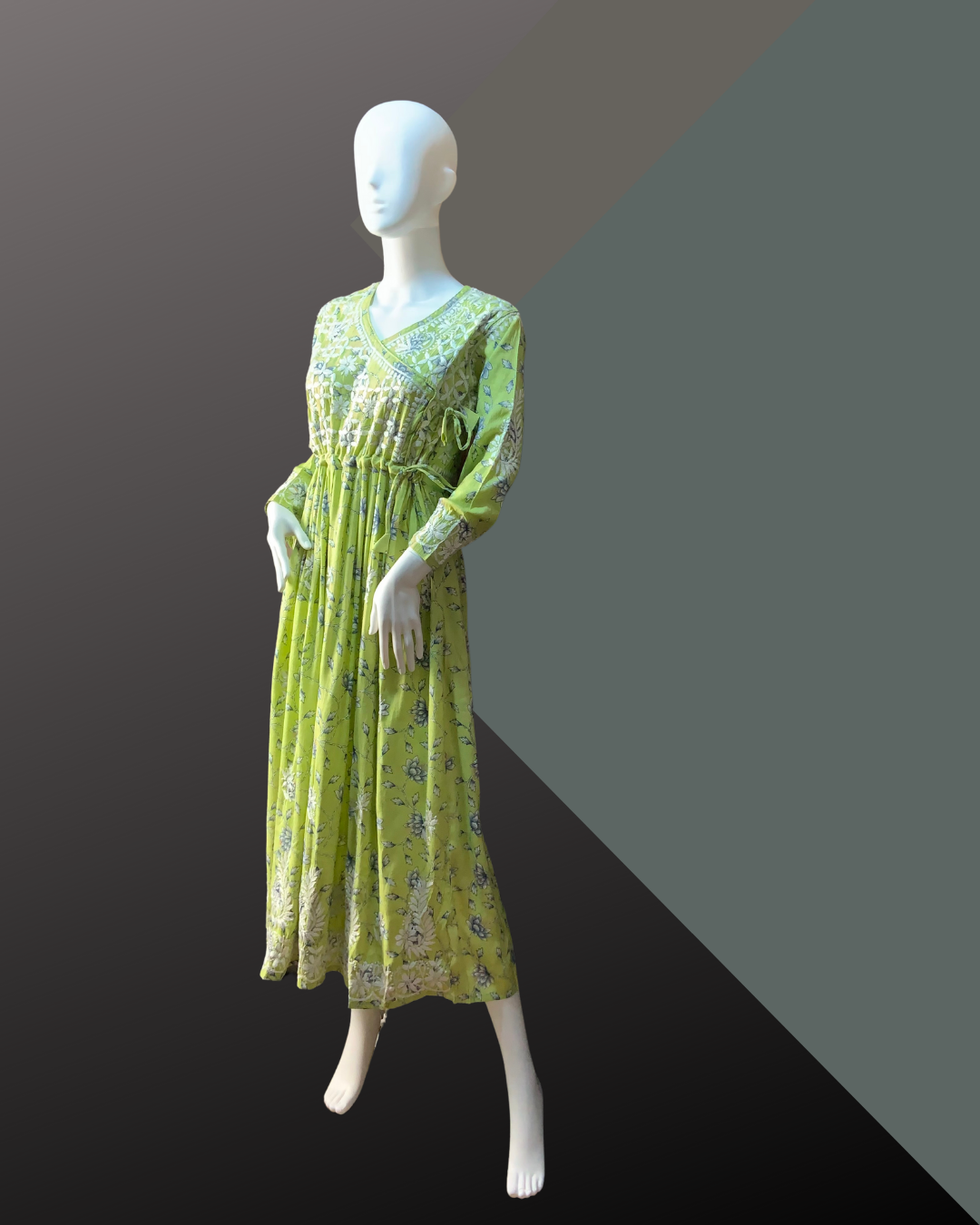 Masnavi Freya Longline frock dress