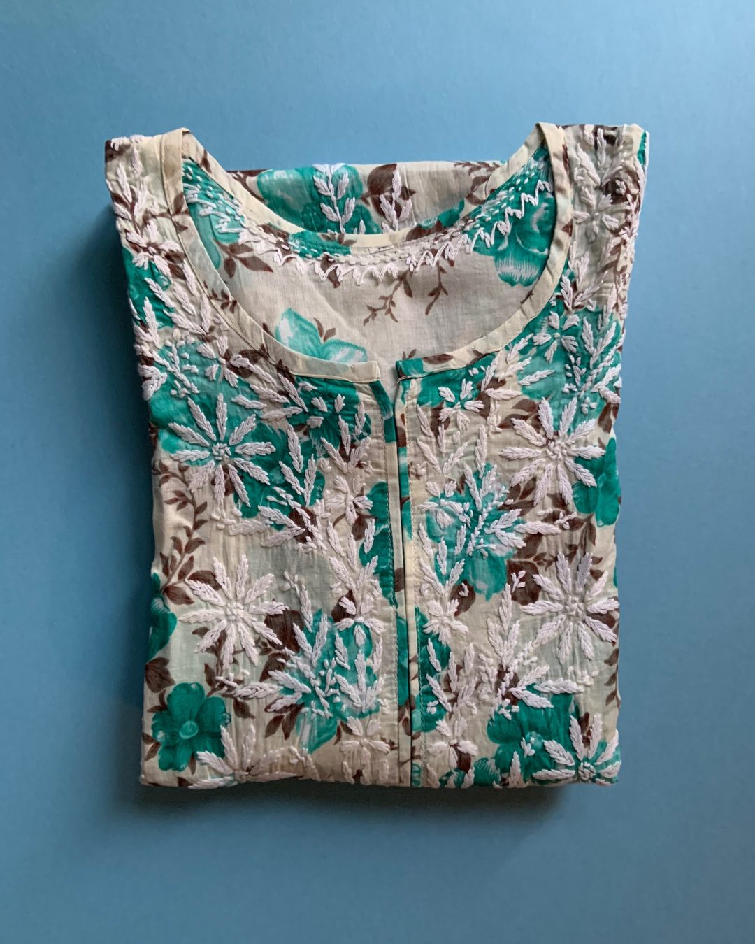 Daisy mulmul peplum blouse/short top