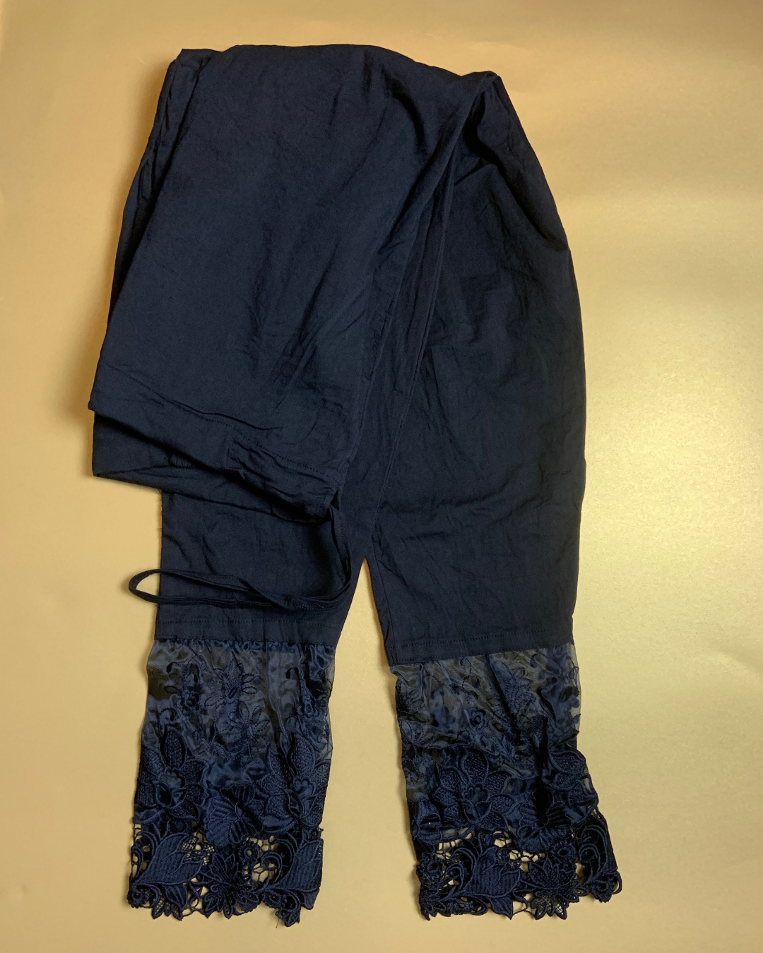Lace pant/ Black