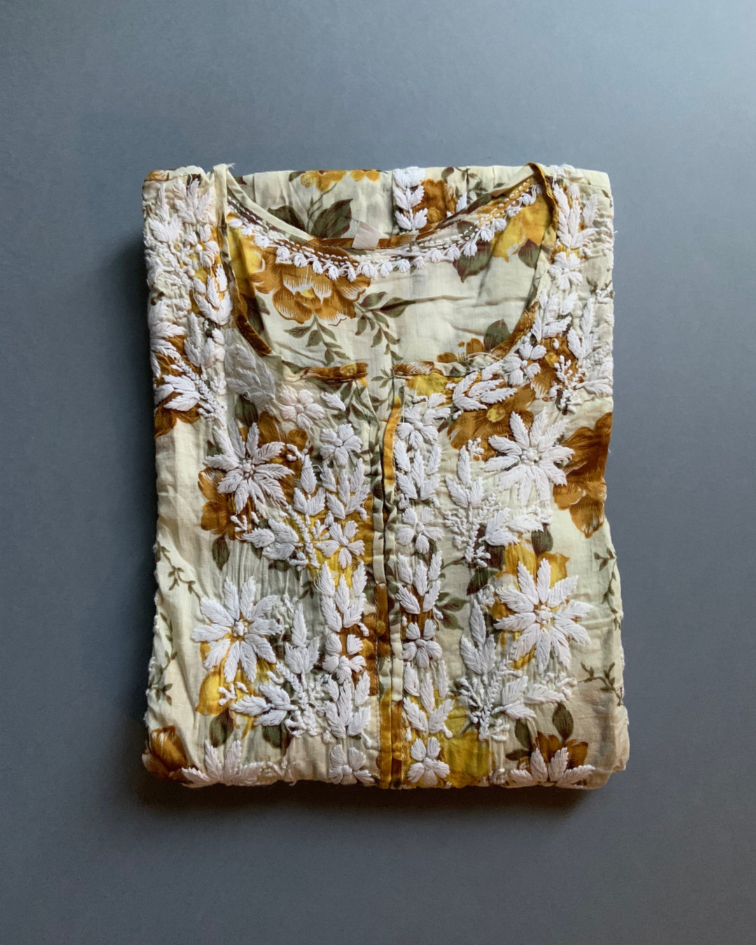 Daisy mulmul peplum blouse/short top