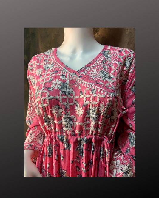 Masnavi Freya Longline frock dress