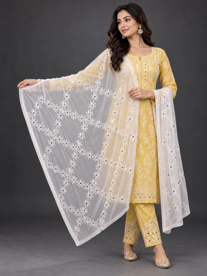 Feather Designer dupatta/Stole