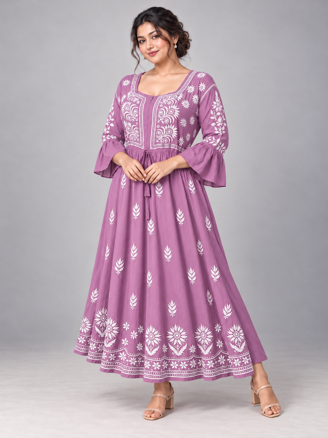 Freya Longline frock dress/Lilac