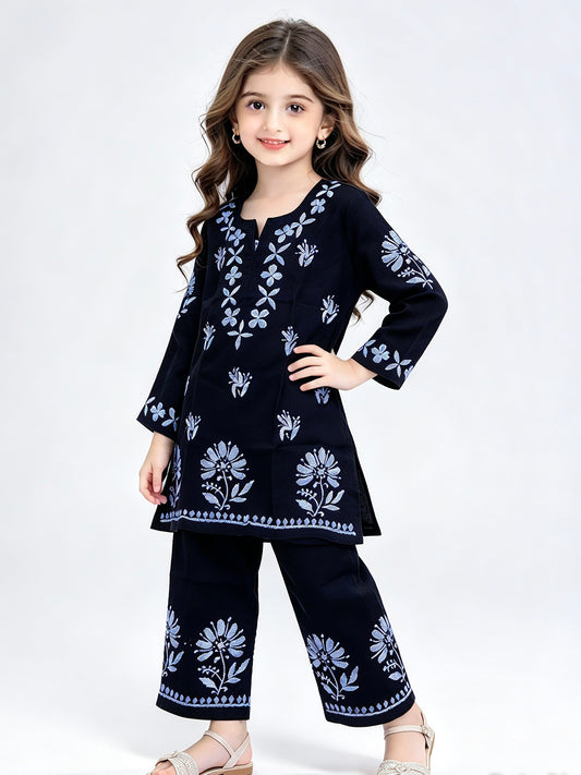 Hom baby girl masliln black dress set