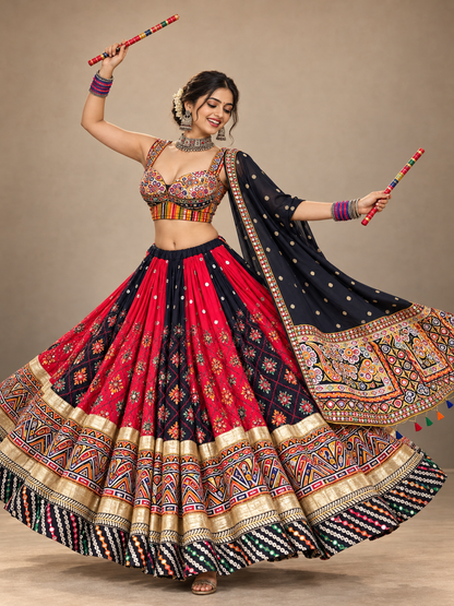 Kajri lehanga chania choli for navratri