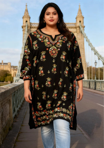 Masnavi clementine plus size modal set