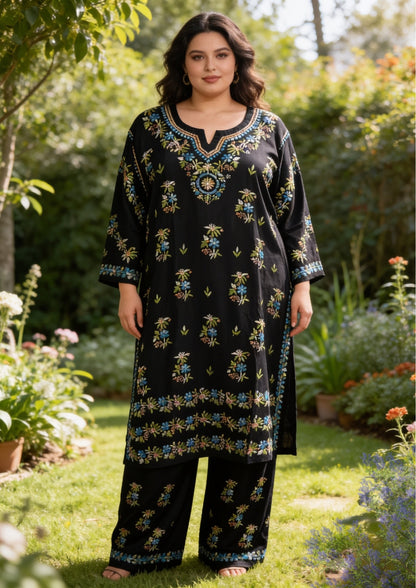 Masnavi blue blooms modal set