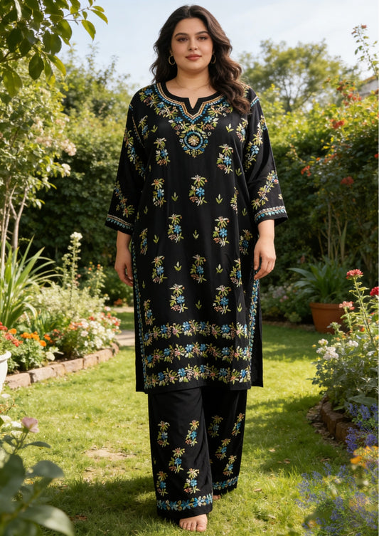 Masnavi blue blooms modal set