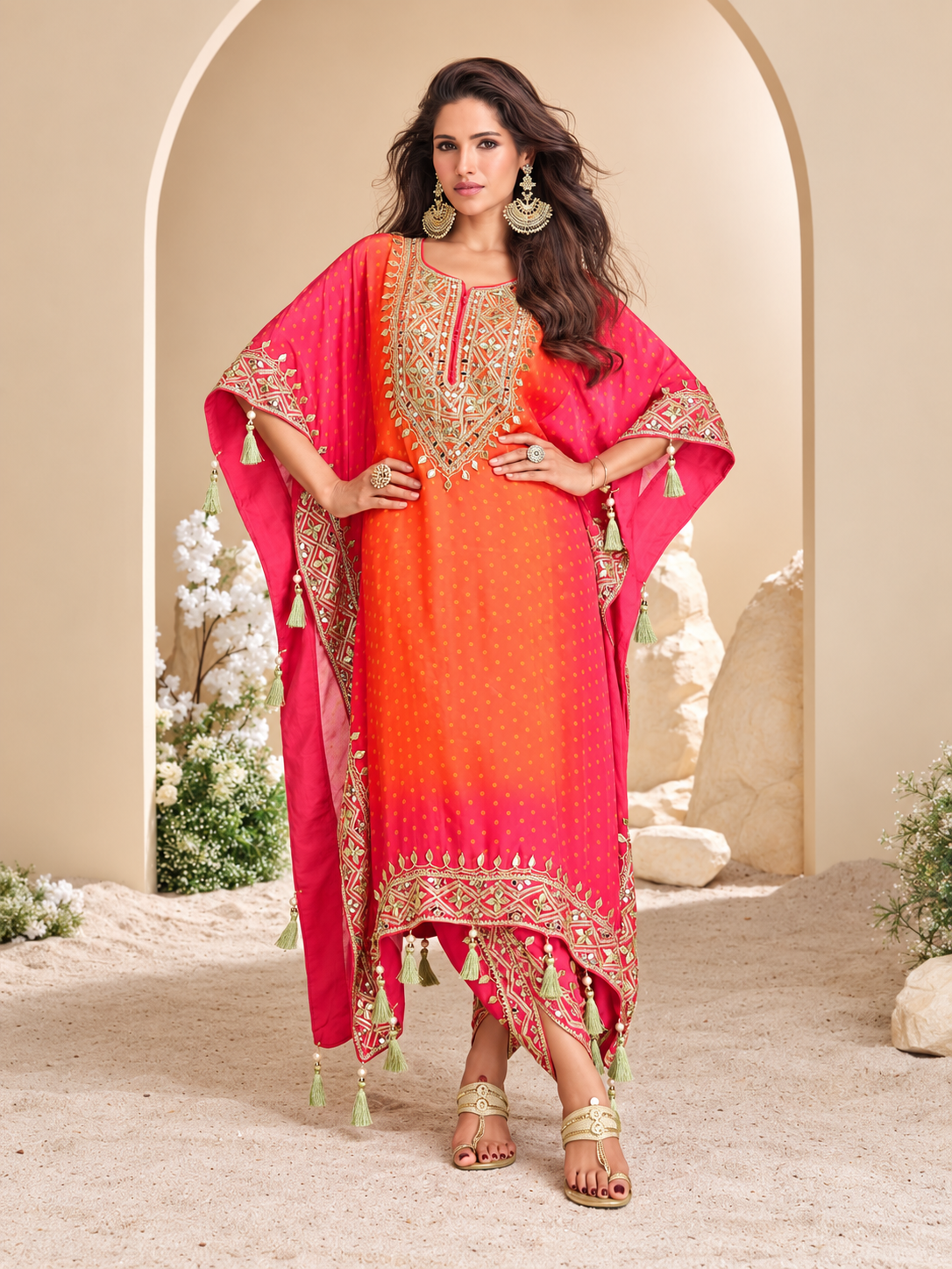 Masnavi_bohemian_orange_kaftan