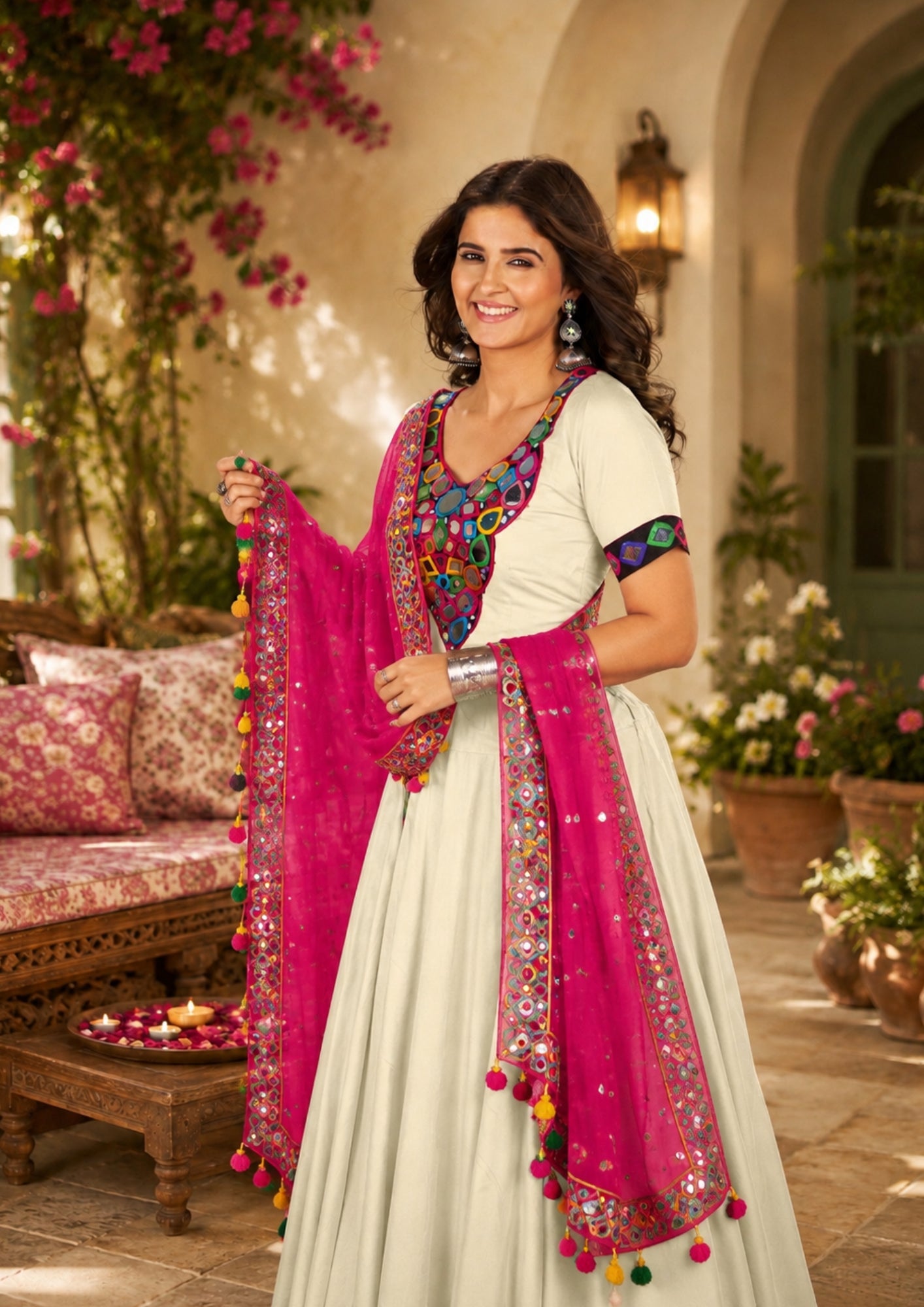 gujaria_white_garba and navratri_dress2