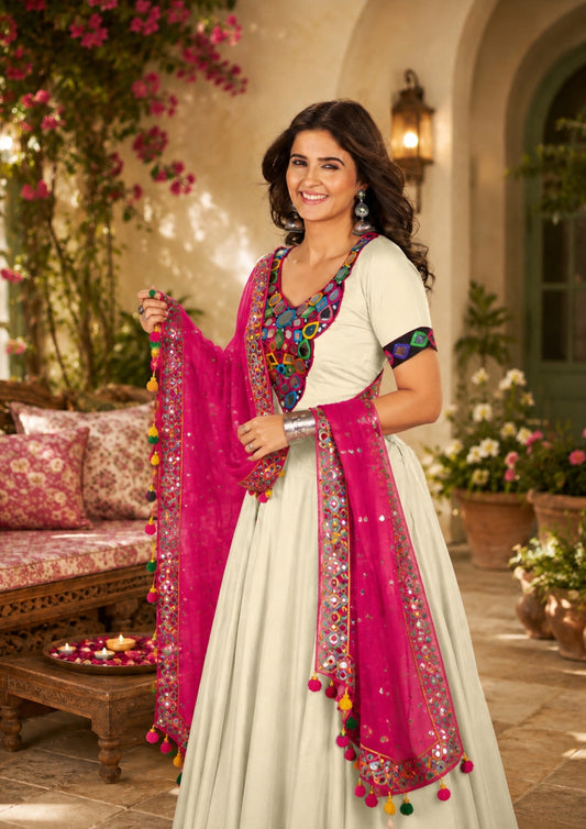 gujaria_white_garba and navratri_dress2