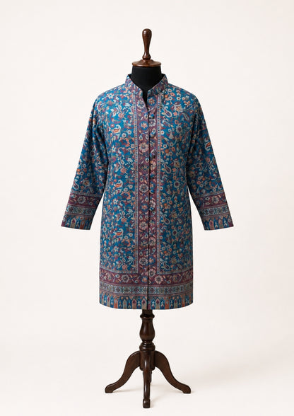 kashmiri blue kani_jacket