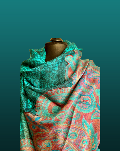 Pashmina scarf/Green